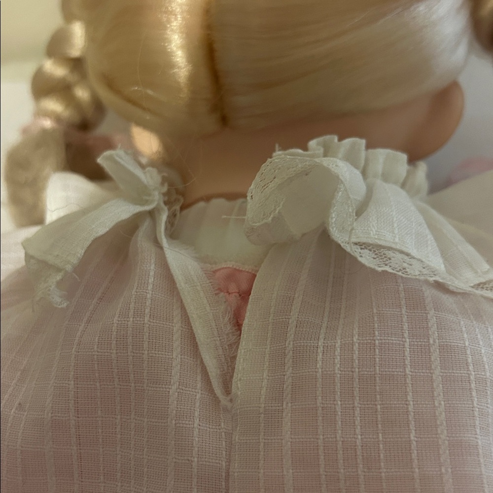 1987 Precious Moments Pink Missy Doll By Samuel Butcher - Picture 5 of 7